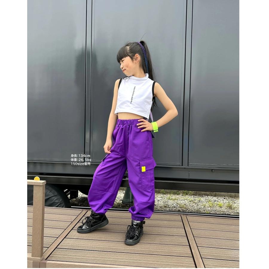 カーゴパンツ ダンス衣装 キッズ パンツ ヒップホップ ダンスパンツ