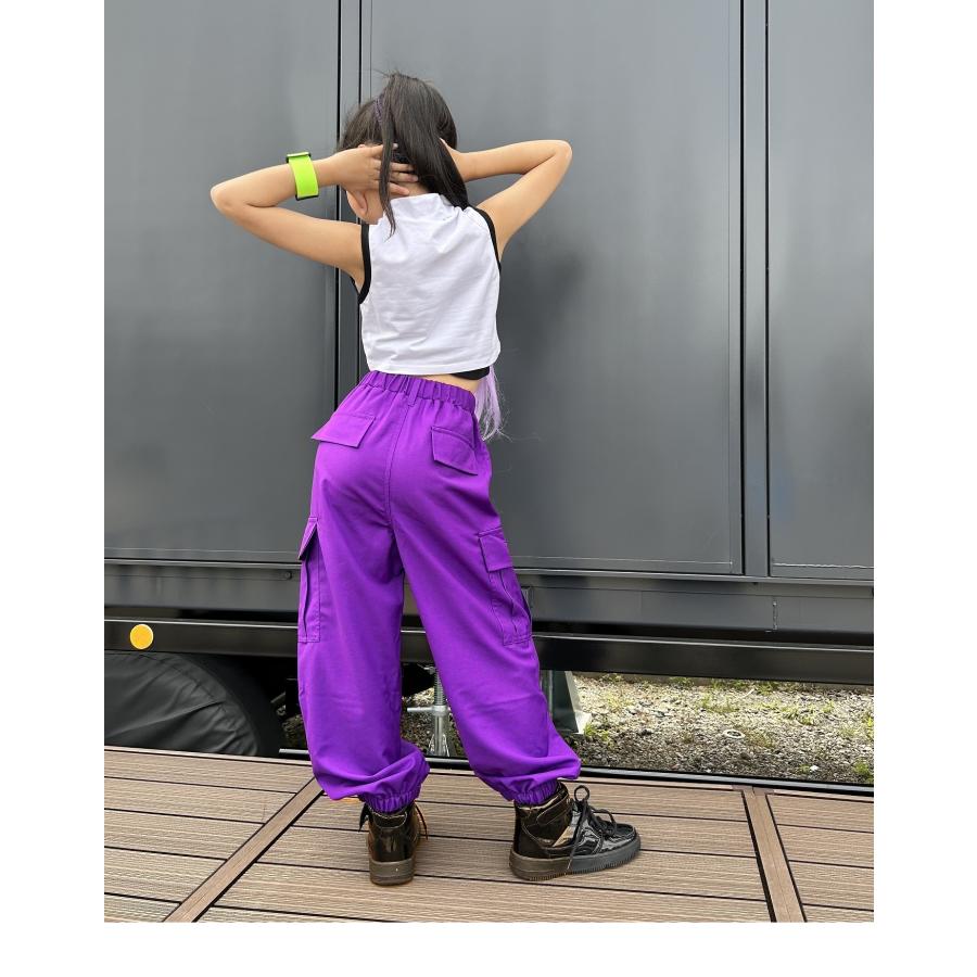 カーゴパンツ ダンス衣装 キッズ パンツ ヒップホップ ダンスパンツ