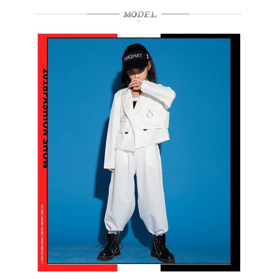 ダンス衣装 ジャズヒップホップ ガールズ セットアップ キッズダンス