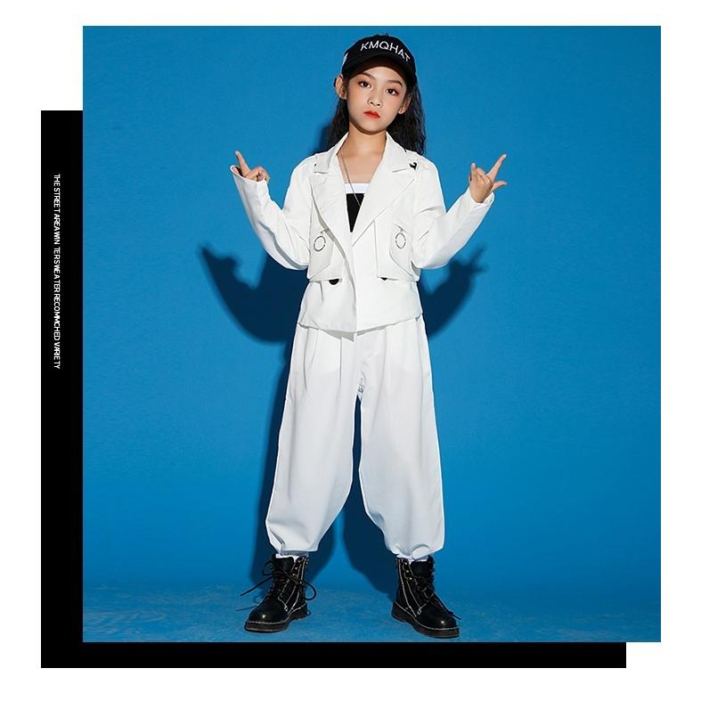 ダンス衣装 ジャズヒップホップ ガールズ セットアップ キッズダンス