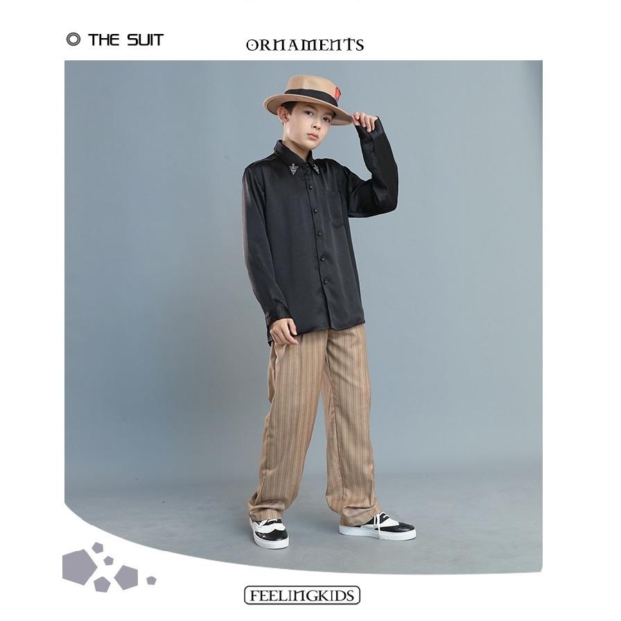 ロックダンス衣装 シャツ トップス ポップダンス ポッピン ダンス衣装 キッズ 大人 メンズ レディース 黒 白 赤 緑 Dg 610 Sims Mart Ys 通販 Yahoo ショッピング