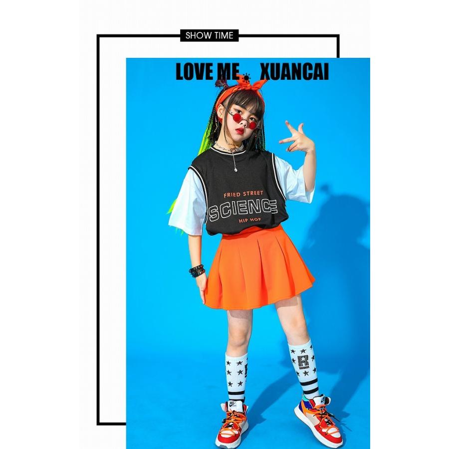 チアダンス 衣装 キッズ K-POPダンス衣装 ガールズ ヒップホップ