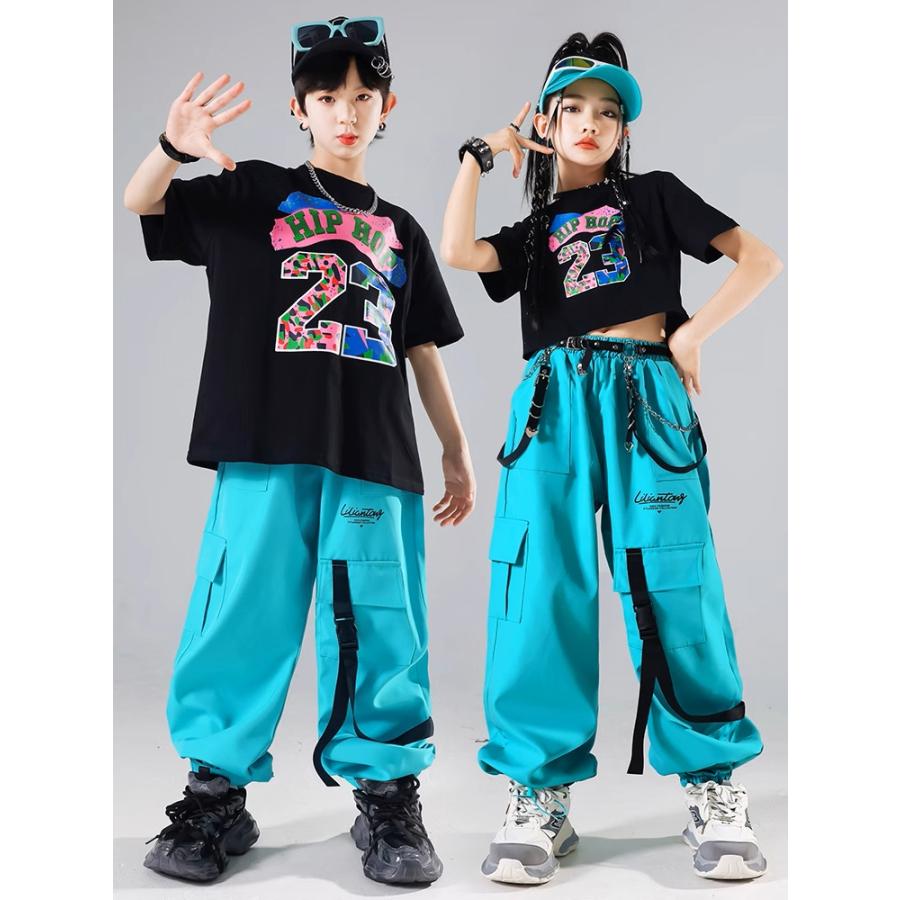 キッズダンス衣装 セットアップ ヒップホップ ファッション ガールズ