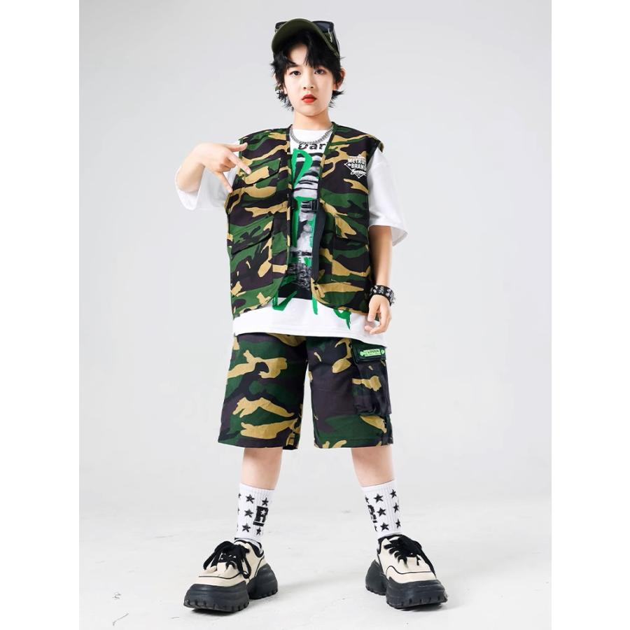 キッズダンス衣装 セットアップ ヒップホップ ファッション ダンス衣装