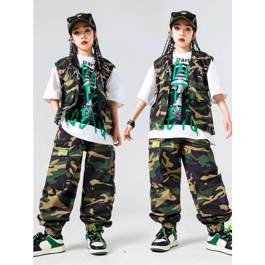キッズダンス衣装 セットアップ ヒップホップ ファッション ダンス衣装