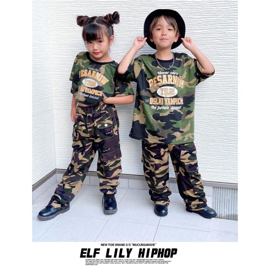 キッズダンス衣装 セットアップ ヒップホップ 衣装 Tシャツ キッズダンス衣装 セットアップ ヒップホップ 衣装 Tシャツ