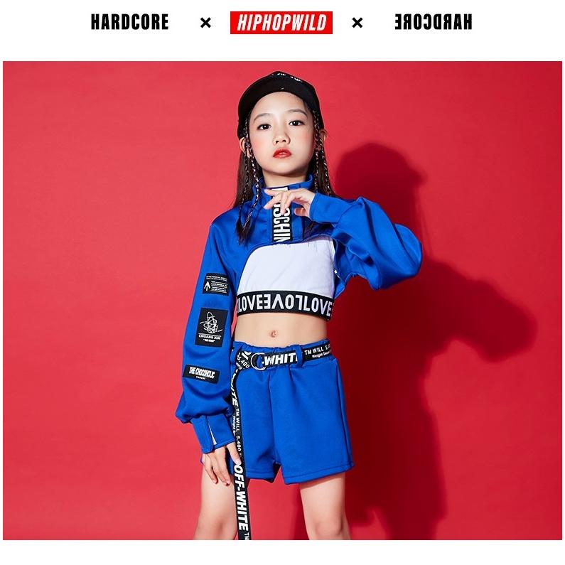 ダンス衣装 セットアップ ガールズ ヒップホップ キッズダンス ダンス衣装 セットアップ ガールズ ヒップホップ キッズダンス