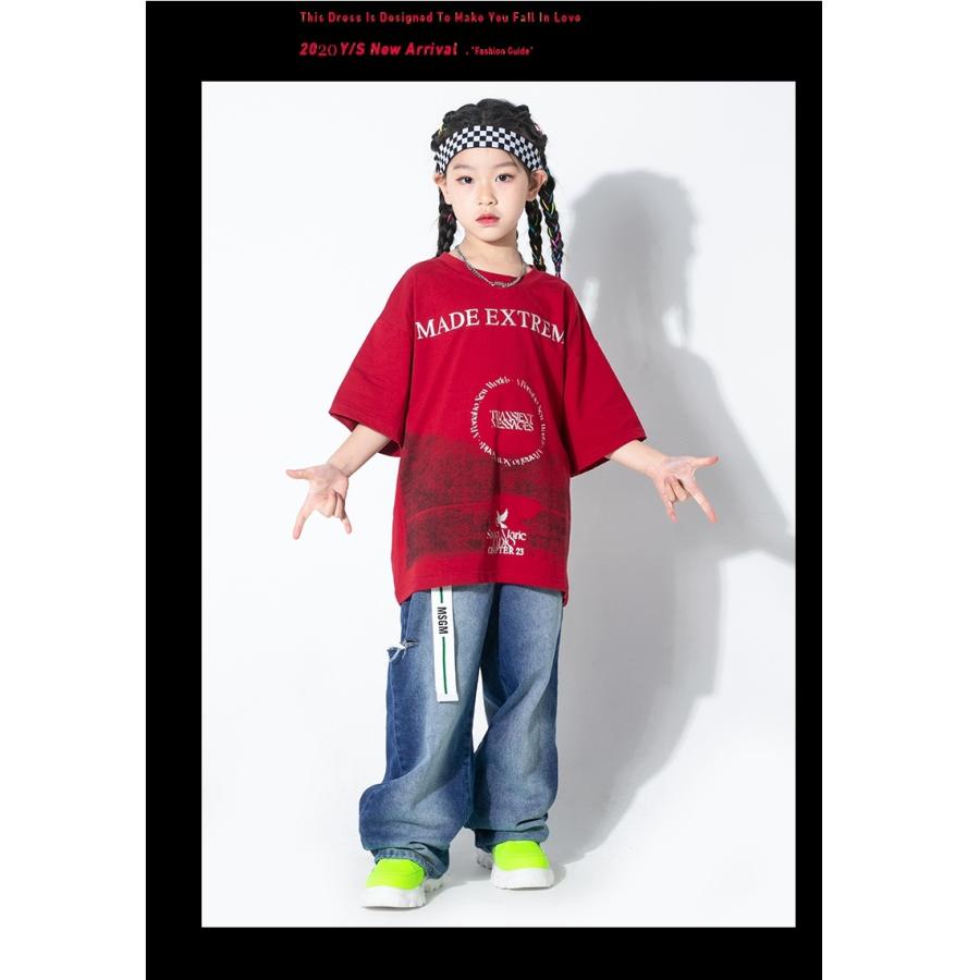 キッズダンス衣装 Tシャツ トップス ヒップホップ ファッション 派手 ガールズ 男の子 K-POP 韓国 赤 黒 緑 水色 ピンク 白 :dg-844:SIMS-MART.YS - 通販 - Yahoo!ショッピング キッズダンス衣装 Tシャツ トップス ヒップホップ ファッション 派手 ガールズ 男の子 K-POP 韓国 赤 黒 緑 水色 ピンク 白 :dg-844:SIMS-MART.YS - 通販 - Yahoo!ショッピング