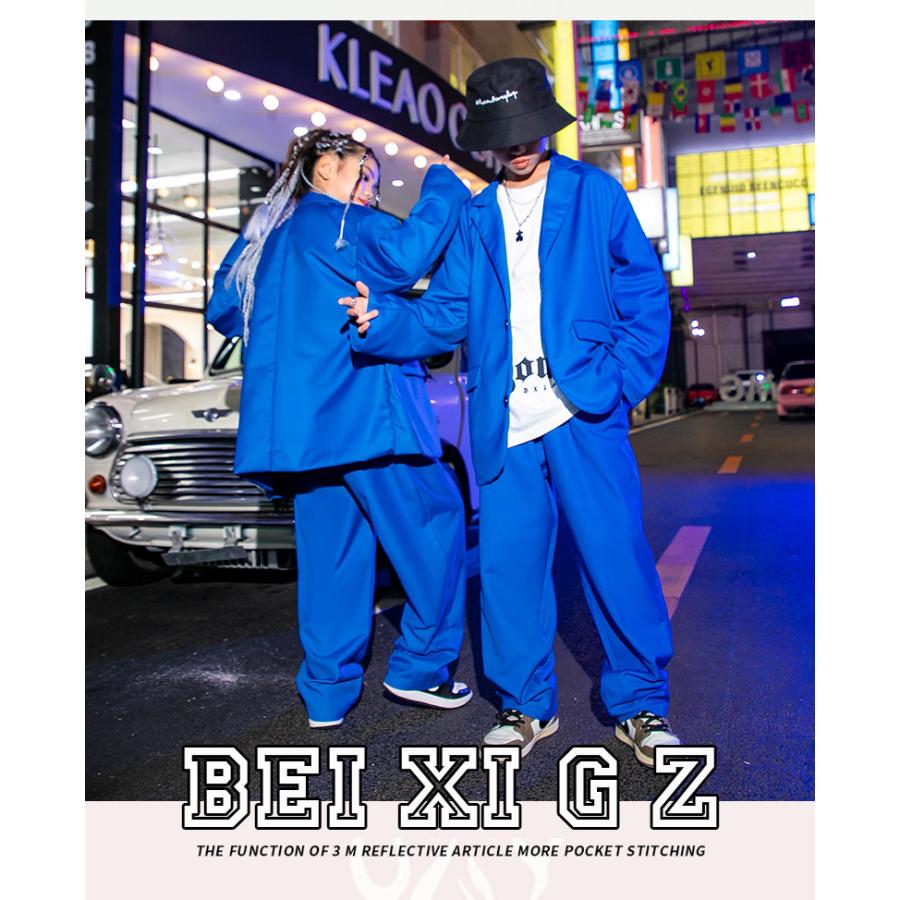 ダンス衣装 セットアップ スーツ ジャケット パンツ ヒップホップ
