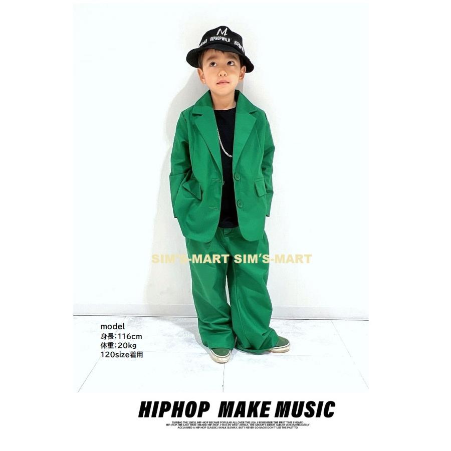 ダンス衣装 ヒップホップ セットアップ スーツ ジャケット パンツ