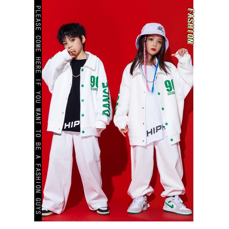 ダンス衣装 キッズ ヒップホップ セットアップ ジャケット パンツ