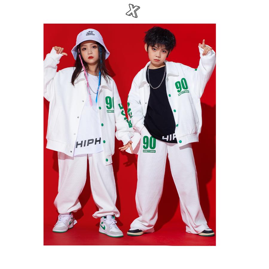 ダンス衣装 キッズ ヒップホップ セットアップ ジャケット パンツ