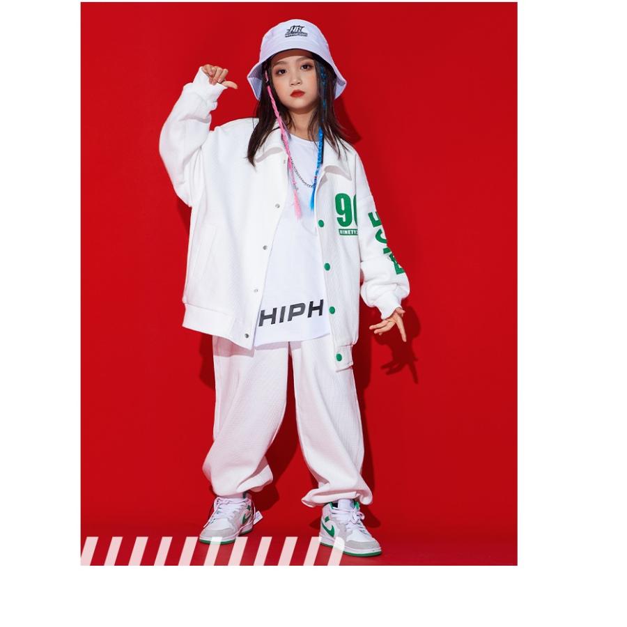 ダンス衣装 キッズ ヒップホップ セットアップ ジャケット パンツ