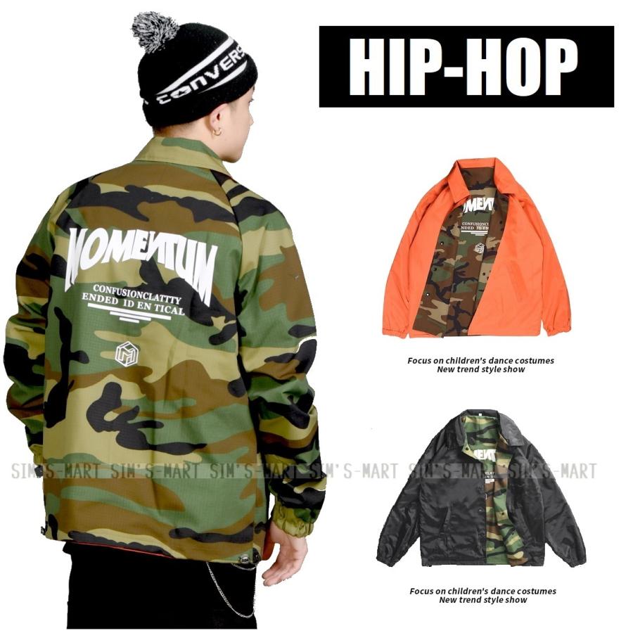 ダンス衣装 ヒップホップ ウィンドブレーカー ジャケット メンズ