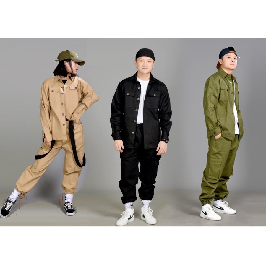 ヒップホップ ダンス衣装 セットアップ メンズ レディース 大人 キッズ