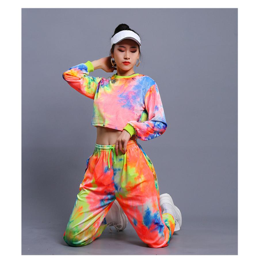 ☆HIP HOP DIVAS☆水玉柄 セットアップ☆Reggae Dance衣装 DIVAS - HIP