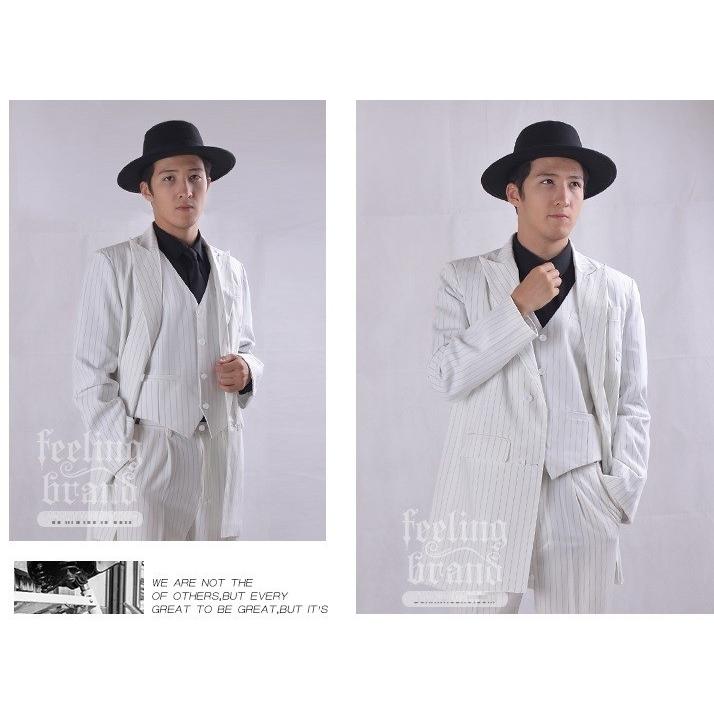 ロックダンス衣装 ジャケット レディース メンズ スーツ 白 黒 赤 青