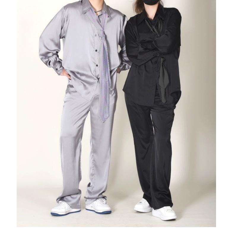 ダンス衣装 セットアップ シャツ パンツ ジャズヒップホップ メンズ