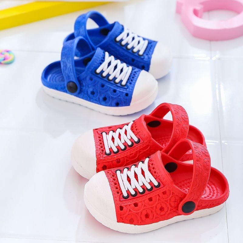 キッズサンダル サンダルスニーカー 子供サンダル クロックス風 キッズ サンダル 青 赤 ピンク 黄色 条件付き送料無料 Sho003 Sims Mart Ys 通販 Yahoo ショッピング