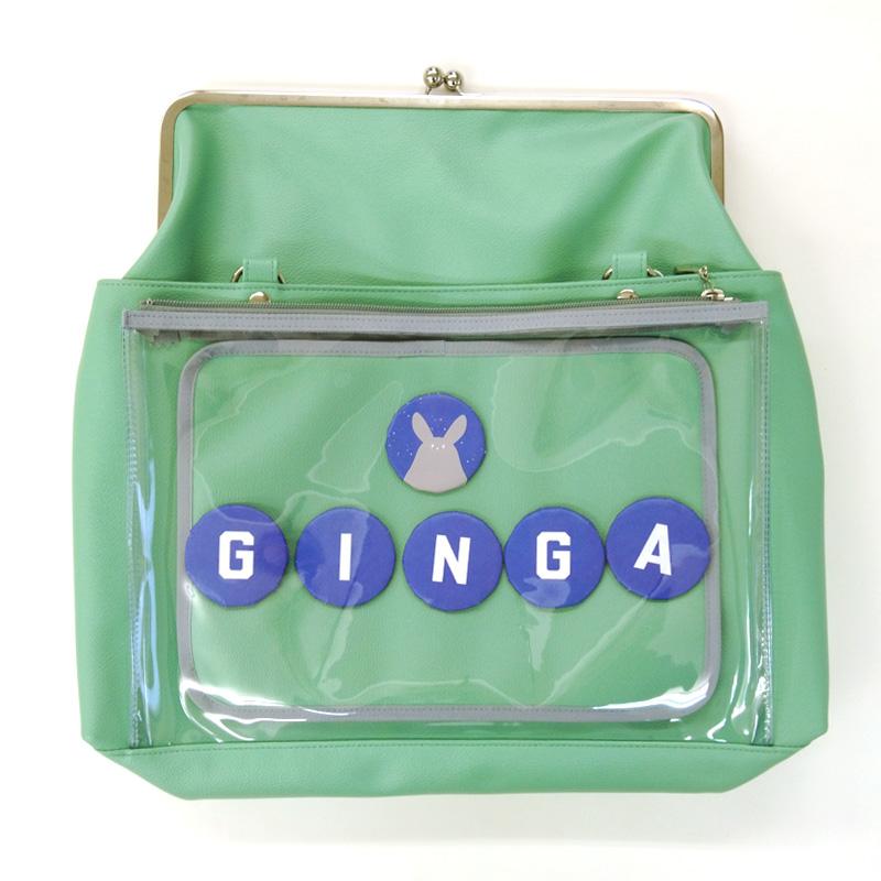 ◆がま口トート 推し事バッグ(1056)【メール便不可】 | 痛バ 痛バッグ 隠せる 推し活 オシカツ オタ活 A4 ショルダー 推し色 推しカラー コンサート ライブ |  | 21