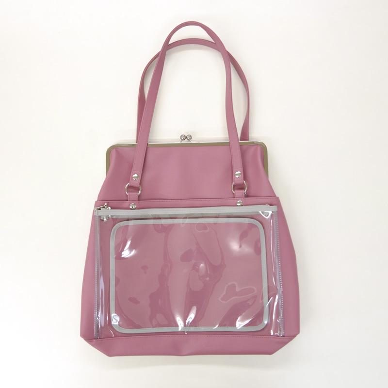 ◆がま口トート 推し事バッグ(1056)【メール便不可】 | 痛バ 痛バッグ 隠せる 推し活 オシカツ オタ活 A4 ショルダー 推し色 推しカラー コンサート ライブ |  | 15