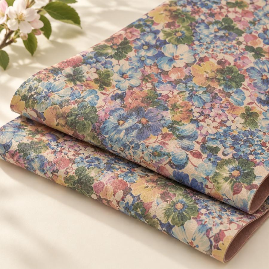 アップルレザー（小）数量限定 B品 約50cm×1m 全15種類 合皮 生地 レザー素材 アップサイクル ハンドメイド 手芸 ポーチ 財布 バッグ 小物制作 |  | 05