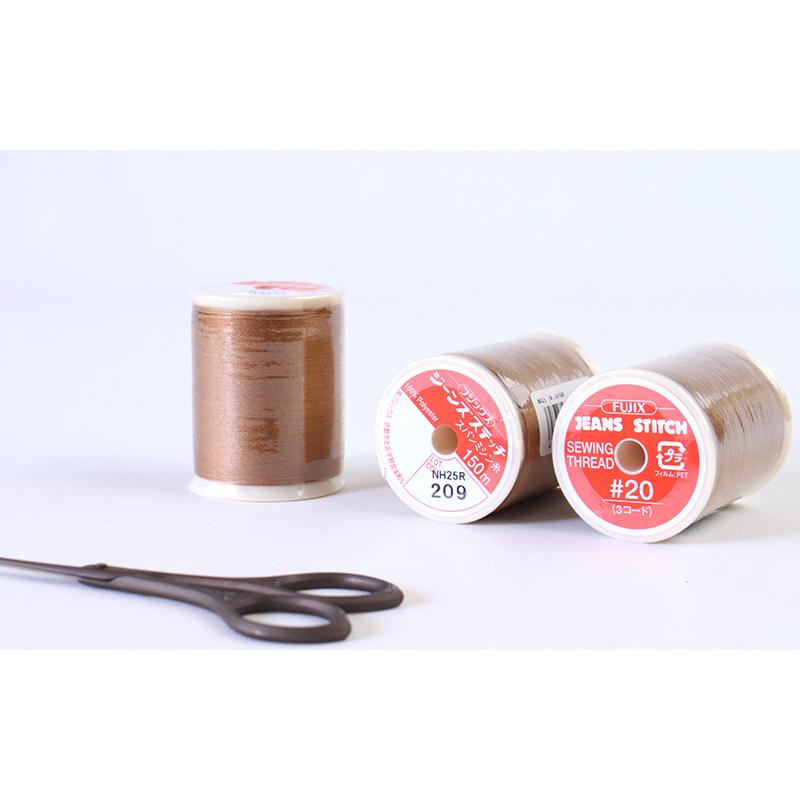 ◆ジーンズステッチ＃20/150ｍ(2730)【メール便不可】｜FUJIX,フジックス,ミシン糸,スパンミシン糸,ジーンズ用,厚地用 | フジックス（手芸） | 02