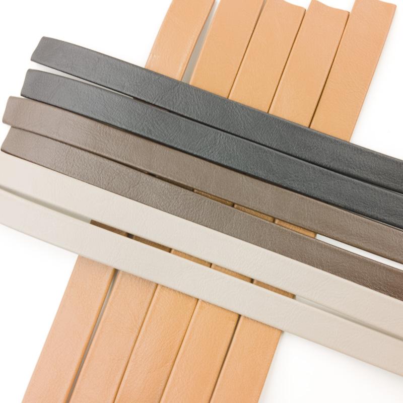 ◆皮シボ調合皮持ち手テープ【15mm巾・3m巻】(6012)【◇メール便6個まで】 | ひも/ショルダー/手さげ/カルトナージュ/合成皮革 PVC | 銀河工房 | 02