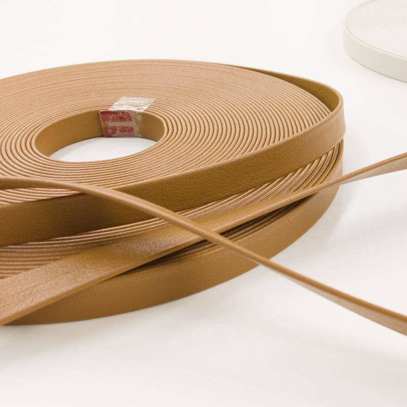 ◆皮シボ調合皮持ち手テープ【15mm巾・3m巻】(6012)【◇メール便6個まで】 | ひも/ショルダー/手さげ/カルトナージュ/合成皮革 PVC | 銀河工房 | 05