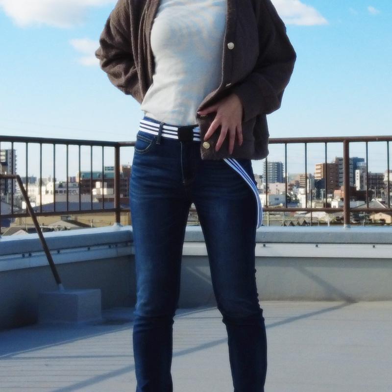 ◆GIベルト 32mm Lサイズ:120cm ローラーバックル ガチャベルト綿・アクリル 選べる24色 フリーサイズ ユニセックス｜銀河工房 |  | 17