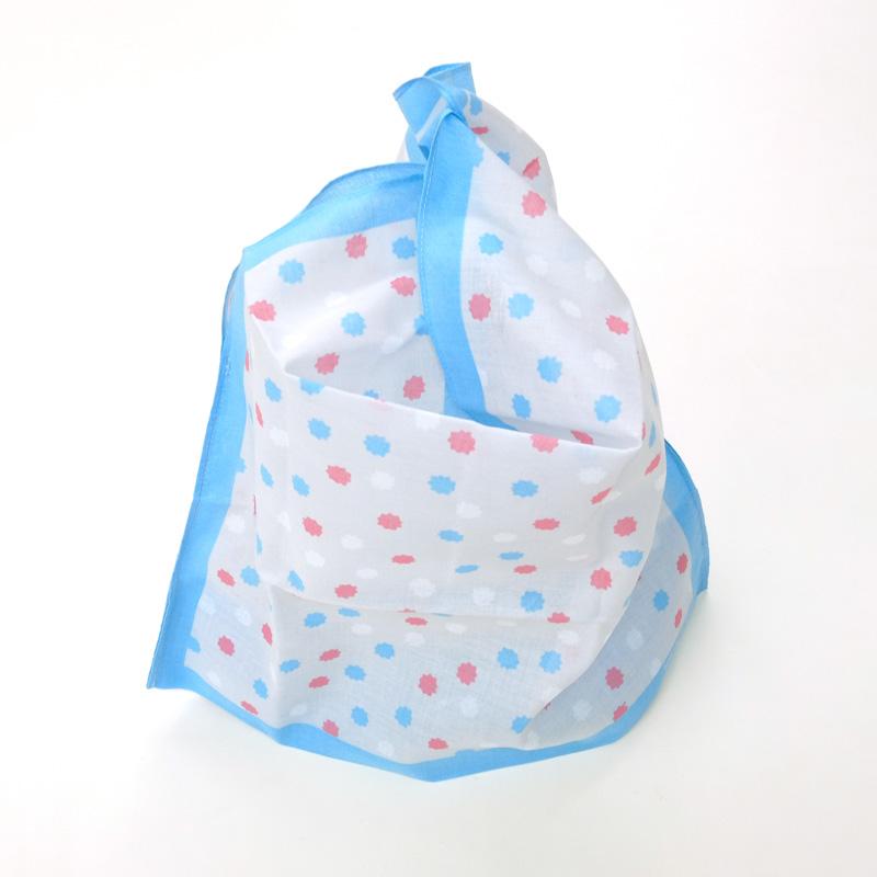 【￥1,000→￥500】◆ハンカチエコバック【メール便8個まで】(6066) ハンカチみたいに持ち歩ける ポケットバッグ｜ひらくと使える2WAY布バッグ 生地 SEI |  | 12