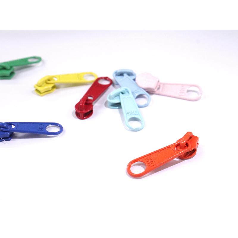 ◆3号いっぽんファスナースライダー10個セット(6070)【メール便30個まで】|ミシンおじさん いっぽんふぁすなー 一本ファスナー ファスナー カラフル いっぽん | ブランド登録なし | 03