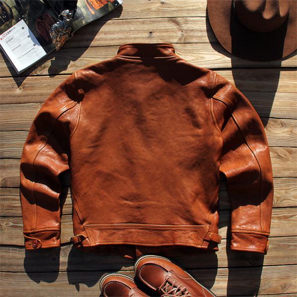 【イタリア製】本革　MA-1 レザー　ブルゾン　羊革　 ライダース ジャケット イタリア製 本革 ラム レザー ライダース リバーシブル