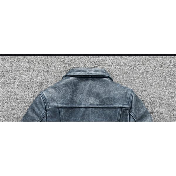 レザージャケット メンズジャケット デニム風 本革ジャケット レザージャケット メンズジャケット デニム風 本革ジャケット
