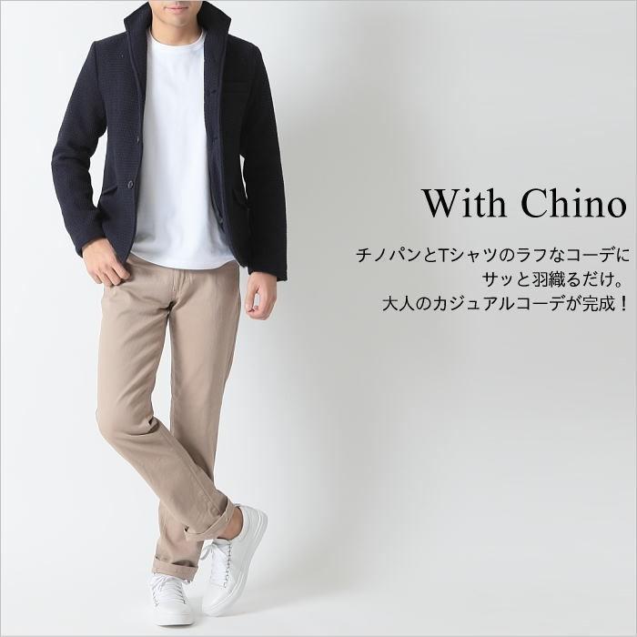 アウター きれいめ イタリアンカラー メンズ 春 秋 冬 コート カジュアル 厚手 ゴルフ ビジネス おしゃれ ジャケットコーデ S シンフォネラ 通販 Yahoo ショッピング