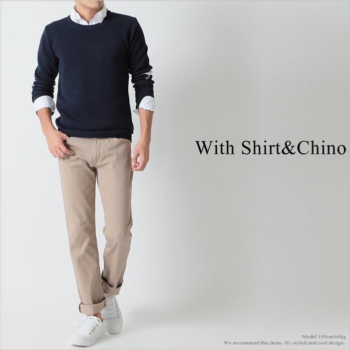 ニット ゴルフ メンズ セーター 春秋冬 30代 40代 50代ファッション 大人 洗える コットン 綿100 パパ 洋服 プレゼント テレワーク S シンフォネラ 通販 Yahoo ショッピング