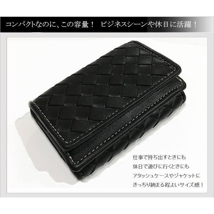 お財布 3つ折り コンパクト メンズ ユニセックス レザー ポケットに入る ミニ財布 小型 小銭入れ付き 本革 小さい ウォレット カード入れ テレワーク S シンフォネラ 通販 Yahoo ショッピング