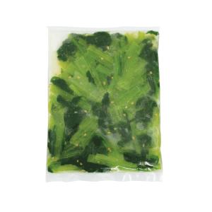 小松菜ナムル ３００g 送料無料 塩・ごま油味 こまつな 冷凍 歯ごたえが戻る （汁は捨てずにナムルに浸けたままにする)  手作りキムチ専門店 |  | 07