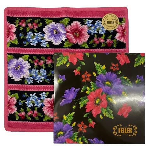 feiler（フェイラー） ハンカチ1枚用有料袋付(リボンなし) レター