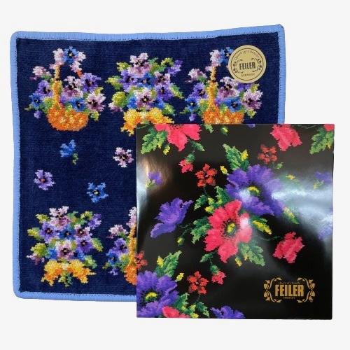 feiler（フェイラー） /ハンカチ1枚用有料袋付(リボンなし) レター