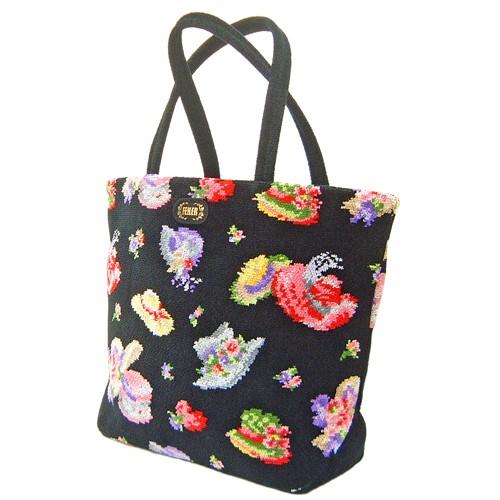 期間限定送料無料 フェイラー トートバッグ Feiler シャポーアンジュ 黒 ブラック Cha 1572 Bk 生産終了 メーカー在庫無くなり次第 完売となります シニアファッション Www Skylanceronline Com