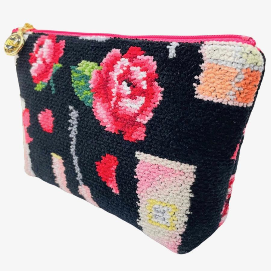 feiler（フェイラー） コスメポーチ エターナルヒロイン 黒 ブラック