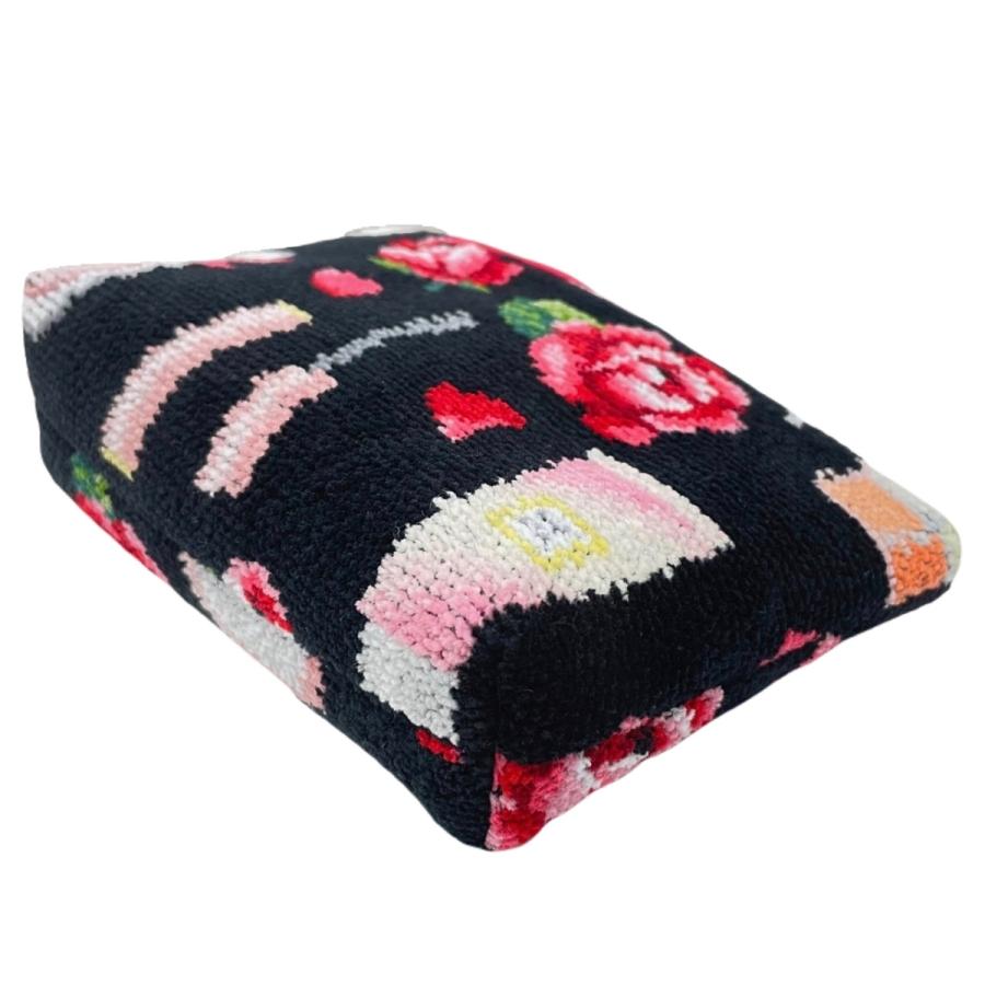 feiler（フェイラー） コスメポーチ エターナルヒロイン 黒 ブラック