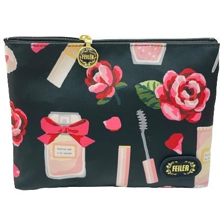 feiler（フェイラー） ポーチ エターナルヒロイン 黒 ファイユシリーズ