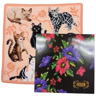 feiler（フェイラー） ハンカチ1枚用有料袋付(リボンなし) レター