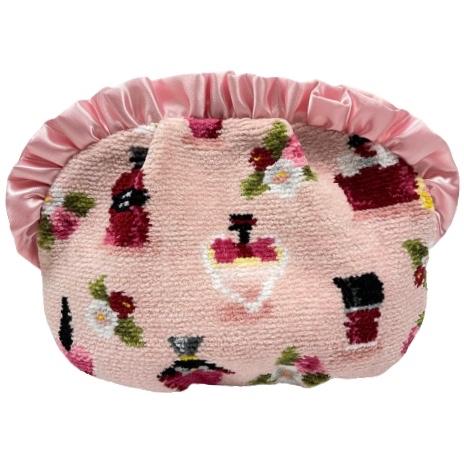 feiler（フェイラー） シェルポーチ フレグランスローズ ペールピンク