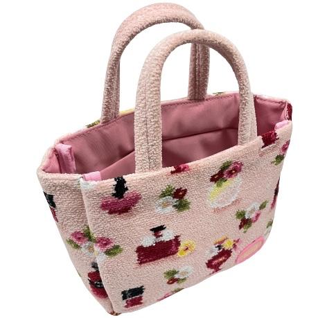 新品 FEILER ユニカラー ボックス バッグインバッグ トート