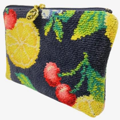 feiler（フェイラー） ポーチ ラフルッタ 紺 ネイビー LFT-232002-NV