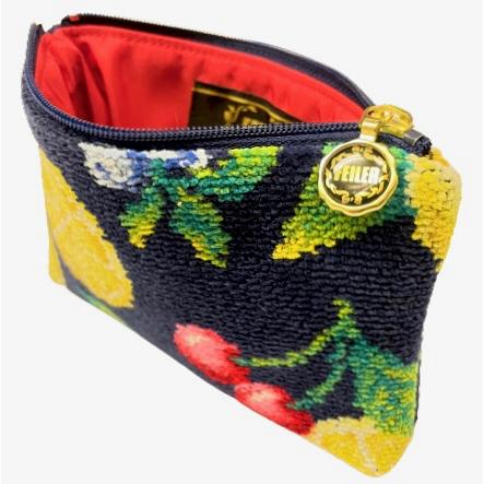 feiler（フェイラー） ポーチ ラフルッタ 紺 ネイビー LFT-232002-NV