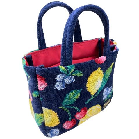 feiler（フェイラー） バッグ in ミニトート ラフルッタ 紺 ネイビー